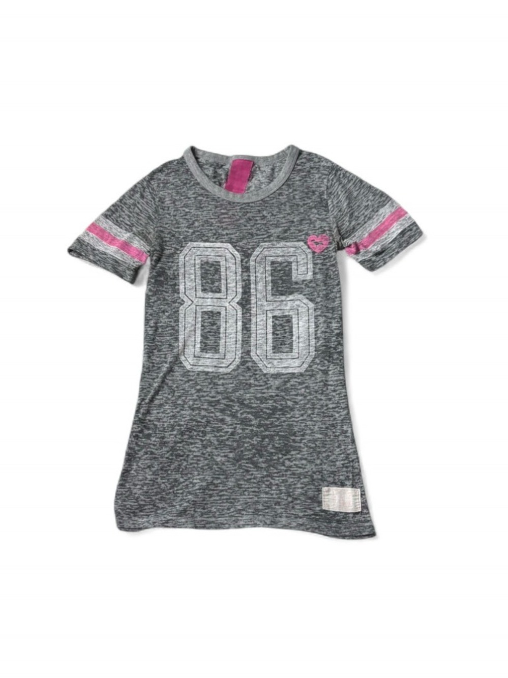vs pink sheer tee